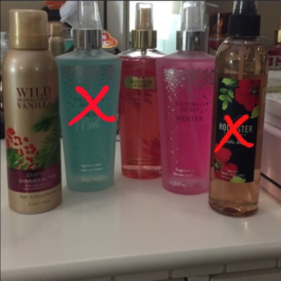 Sprays and lotions!