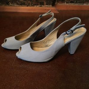 Urban Outfitters/Kimchi Blue open toe heels