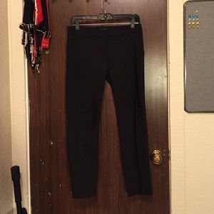 Black Express Columnist Straight Dress Pants