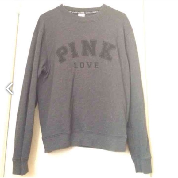 Grey Pink Vs Crewneck.