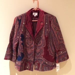 Alberto Makali Embroidered Blazer