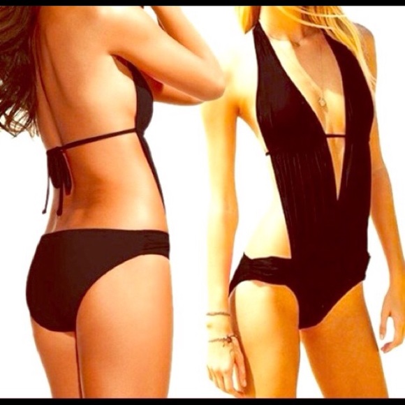 Black Monokini NWOT