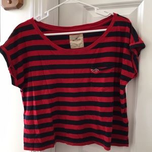 striped crop top 💋