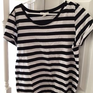 black and white striped shirt 💋