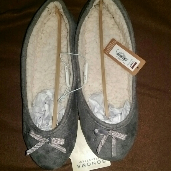 Sonoma Gray Slippers