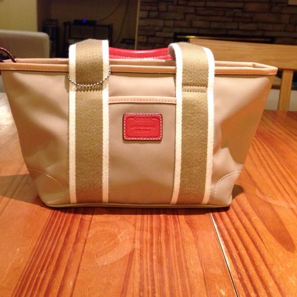 Coach extra small handbag