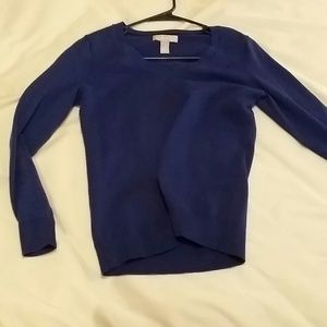 🎉PRICE REDUCED Banana Republic Royal Blue Sweater