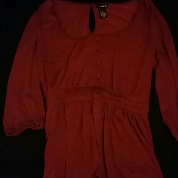 Maroon shirt