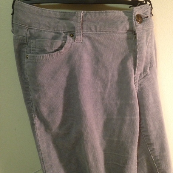 Light grey skinny cords by Delia's - Picture 2 of 3