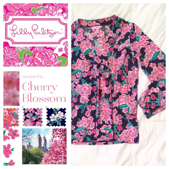 ‼️SOLD‼️💖LILLY PULITZER💖 Cherry Blossom Top