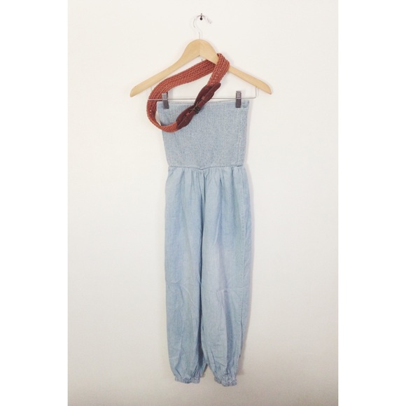 Forever 21 Pants - Chambray jumpsuit