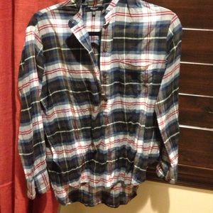 Madewell Wrinkled Plaid