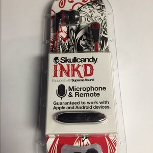 Skullcandy INK'D 2.0 w/Mic RED BLACK S2IKDY-010
