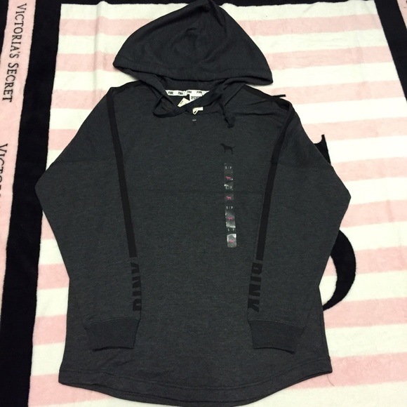 Vs crew with hood grey
