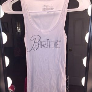 Victoria's Secret I do bride bridal tank top shirt