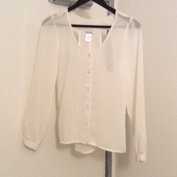 SOLD - Cut-out back blouse
