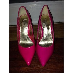Hot pink 4 inch heels