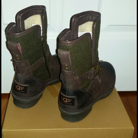 SOLD. SOLD SOLD. Ugg Waterproof Leather Boot - Picture 3 of 4