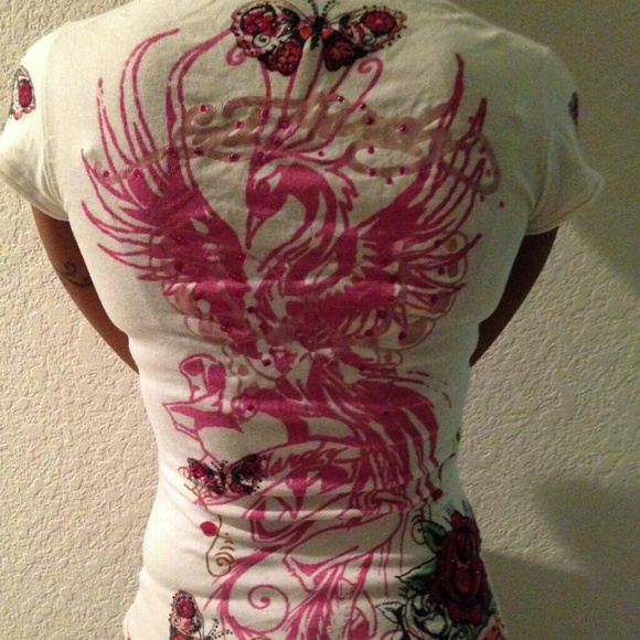 Ed Hardy top sold in bundle