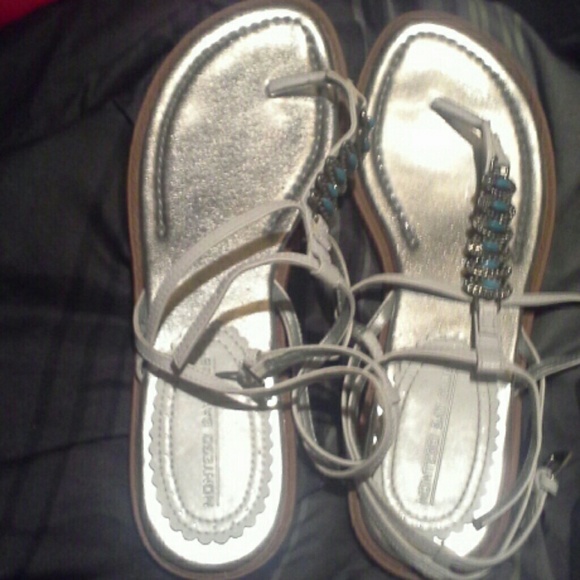 Sandals flat sandals - Picture 2 of 4