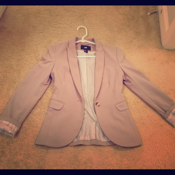 Beige blazer from H&M