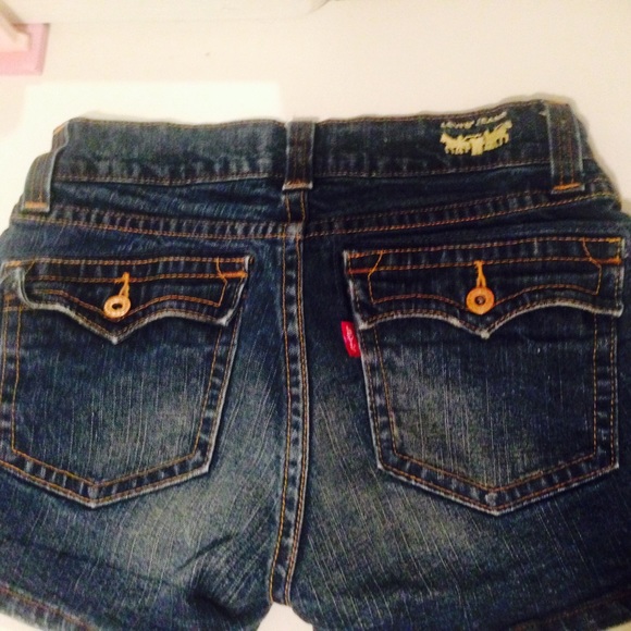 Authentic denim Levi shorts