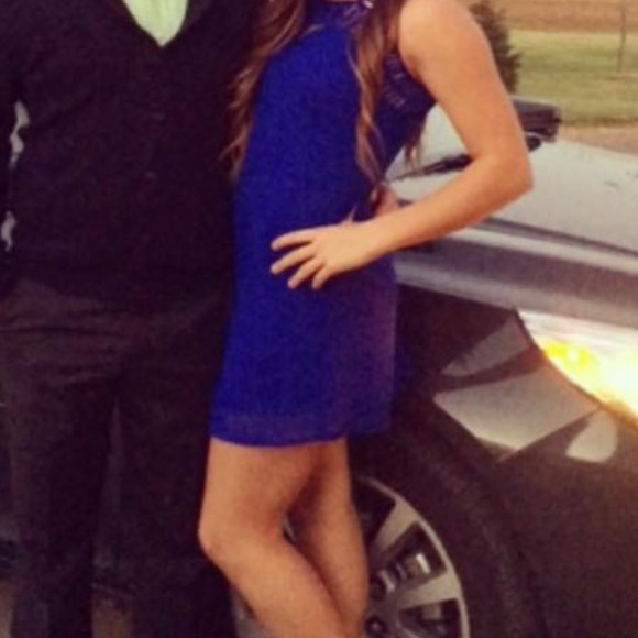 BLUE DRESS - Picture 3 of 3