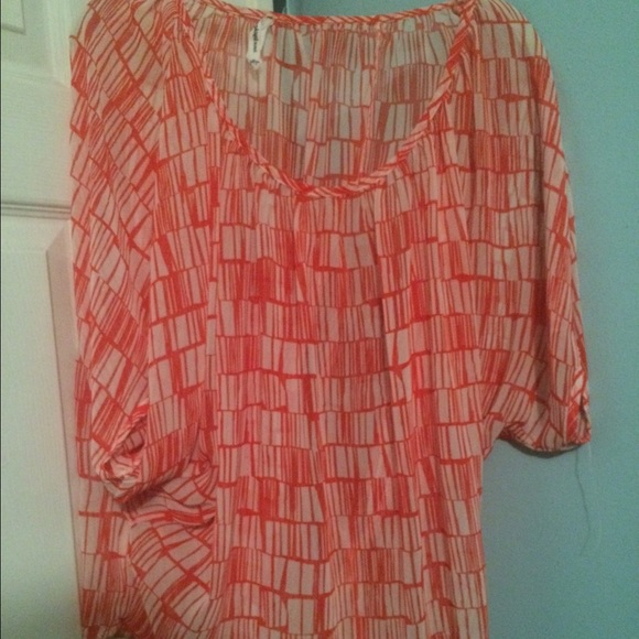 Pitaya Orange blouse