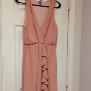 Nude casual dress
