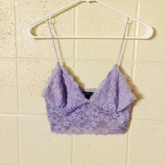 Light purple lace bralette 💫