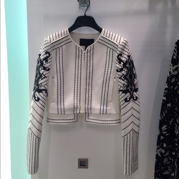 BCBG cropped jacket