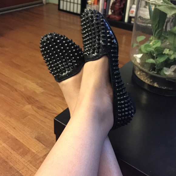 Steve Madden studded flats