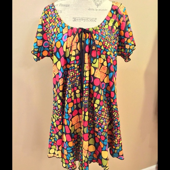 Colorful Boutique Top