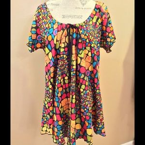 Colorful Boutique Top