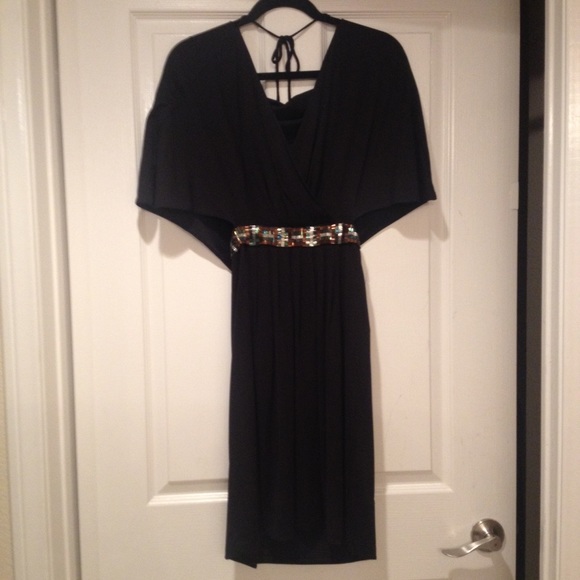 Hera Jersey dress w/ embroidered waist Size 0