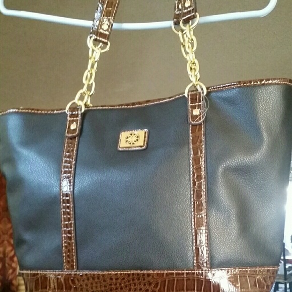 Beautiful black/brown handbag