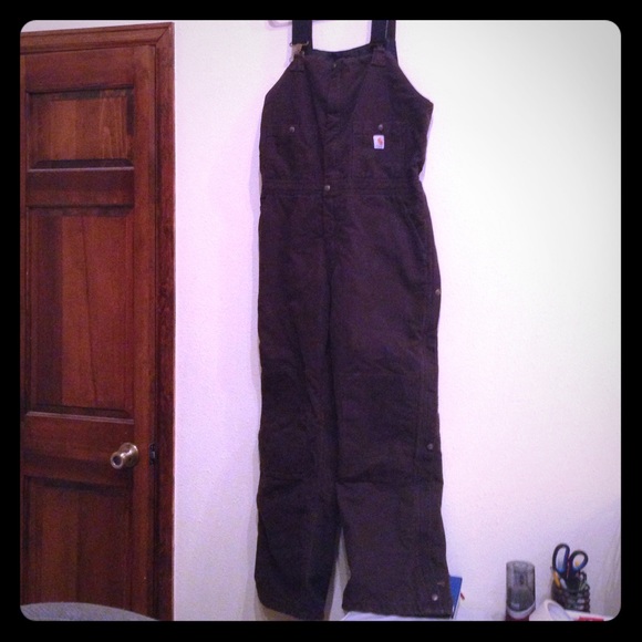 Carhartt coveralls  (brown)