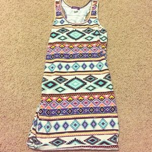 Fitting Aztec dress