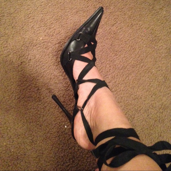 💰💰SALE $125 Gianmarco Lorenzi strappy 3" heel - Picture 2 of 4