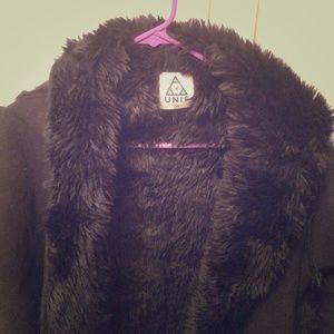 UNIF shearling coat