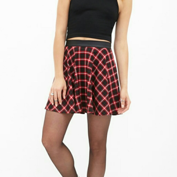 Plaid skirt
