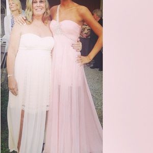 Pink prom dress