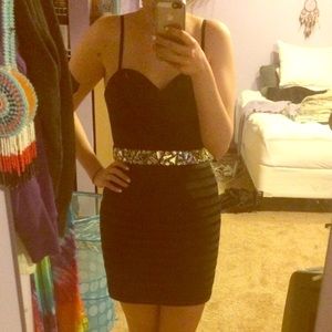 Black homecoming dress SIZE 4