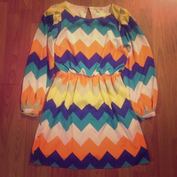 GB Chevron Dress