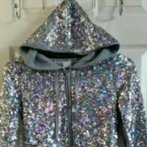 Sequin hoodie
