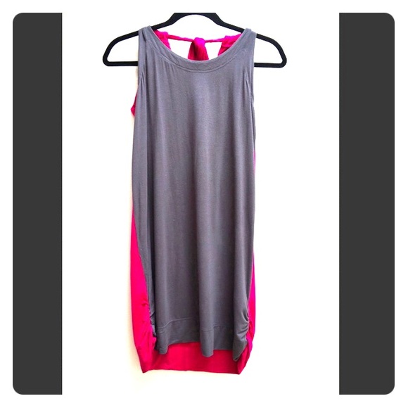 Grey/pink cotton dress from Marc by Marc Jacobs