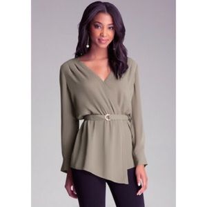 Wrap front tunic Bebe
