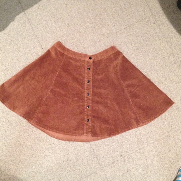 Brya corduroy skirt brown