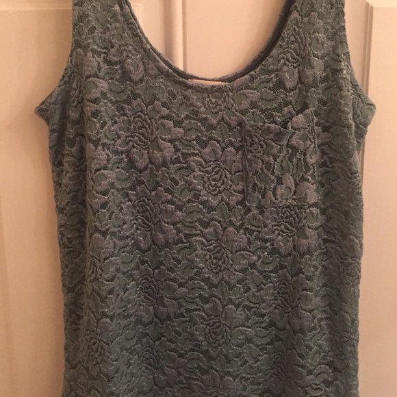 Sheer Tank (light blue) Urban Outfitters - Picture 3 of 3