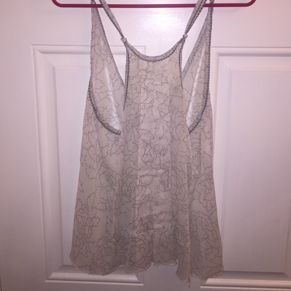 Urban Outfitters sheer white top - Picture 3 of 3